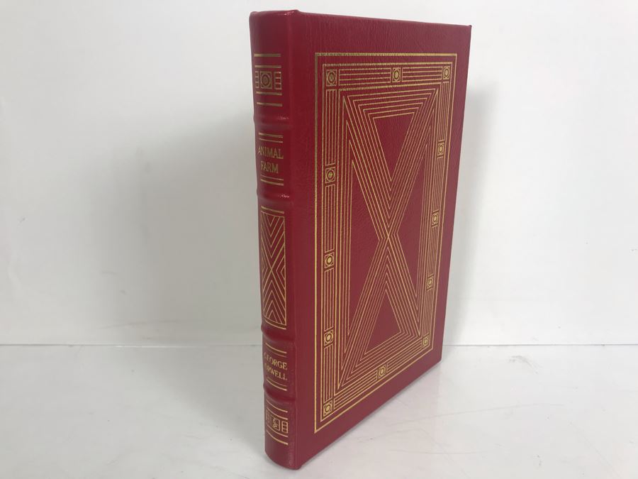 Easton Press Collector's Edition Genuine Leather Book: Animal Farm By George Orwell [Photo 1]
