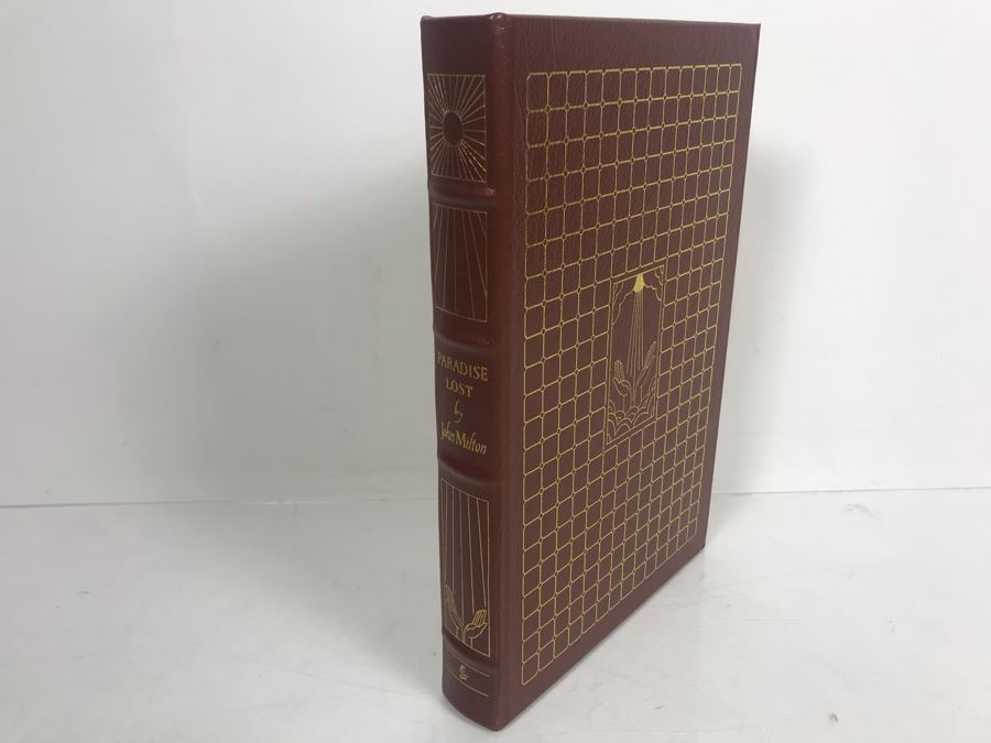 Easton Press Collector's Edition Genuine Leather Book: Paradise Lost By John Milton [Photo 1]