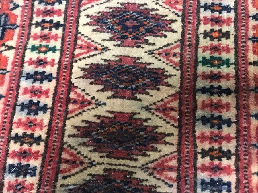 Vintage Hand Knotted Wool Persian Rug 41' X 54' - Appraised For $960 In 2017 [Photo 7]