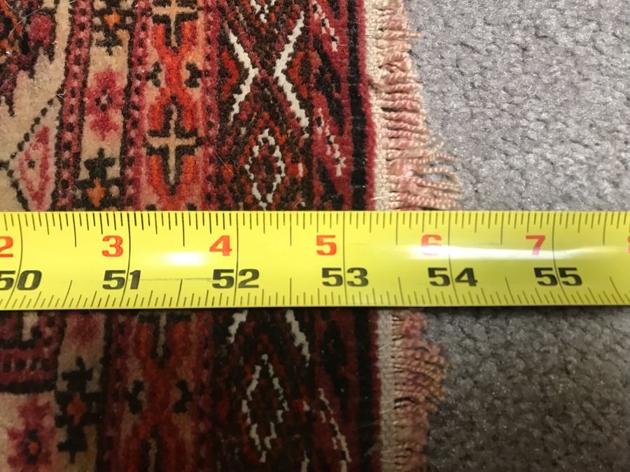 Vintage Hand Knotted Wool Persian Rug 41' X 54' - Appraised For $960 In 2017 [Photo 11]