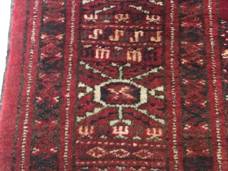 Vintage Hand Knotted Wool Persian Rug 45' X 63' - Appraised For $780 In 2017 [Photo 8]