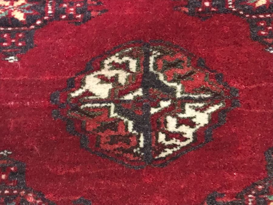 Vintage Hand Knotted Wool Persian Rug 45' X 63' - Appraised For $780 In 2017 [Photo 7]