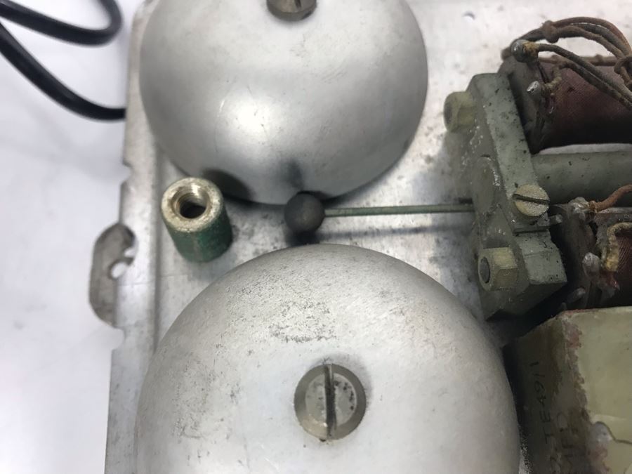 Pair Of Vintage British Black Bakelite GPO No. 164 Bell Rotary Dial Telephones Bell Set No 26 [Photo 18]