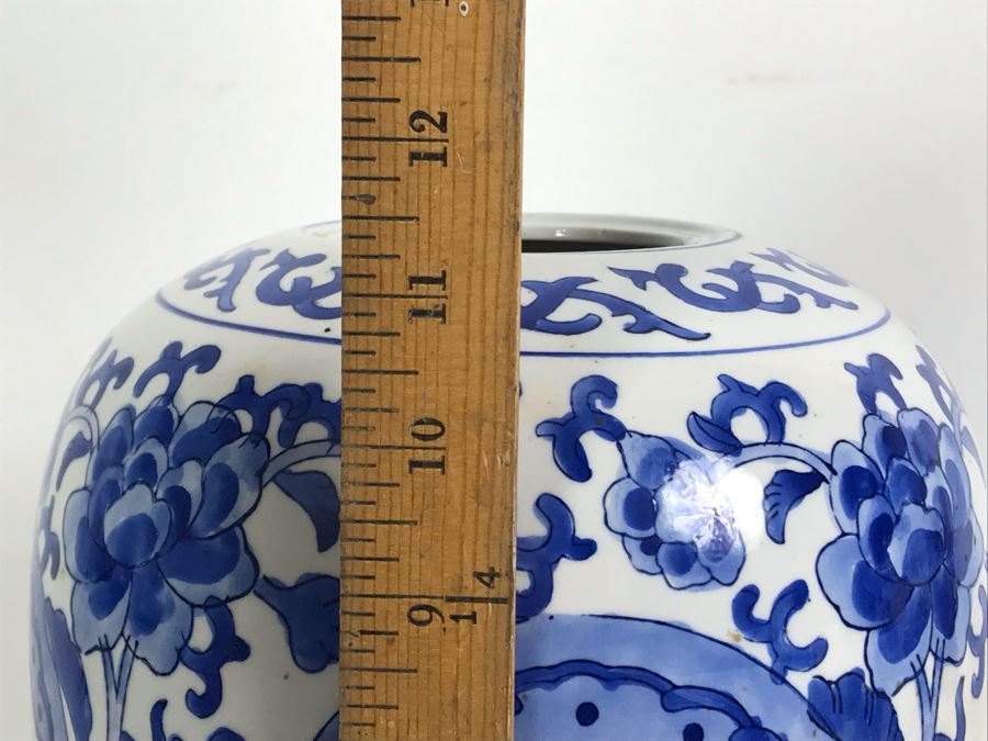 Signed Chinese Jar 11'H [Photo 11]