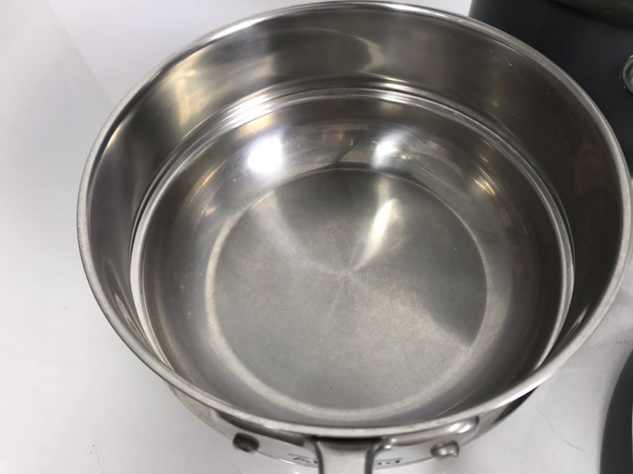7-Piece Collection Of All-Clad LTD And 3-Piece All-Clad Pots, Fry Pans, Stockpot - Set Retails Over $1,000 [Photo 15]