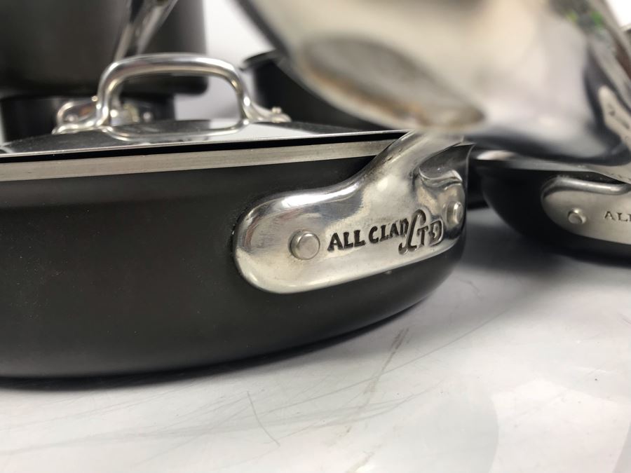 7-Piece Collection Of All-Clad LTD And 3-Piece All-Clad Pots, Fry Pans, Stockpot - Set Retails Over $1,000 [Photo 4]