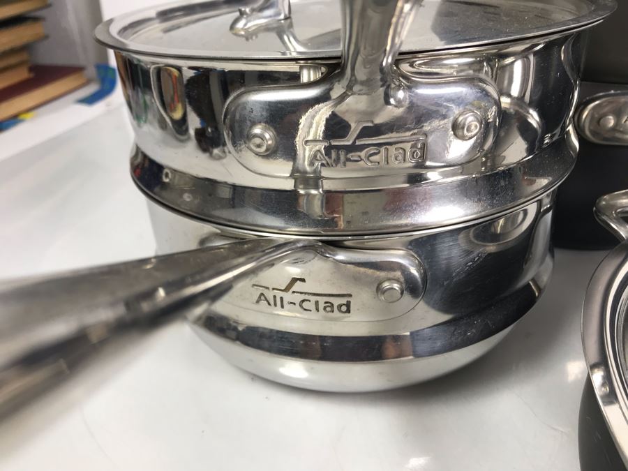 7-Piece Collection Of All-Clad LTD And 3-Piece All-Clad Pots, Fry Pans, Stockpot - Set Retails Over $1,000 [Photo 13]