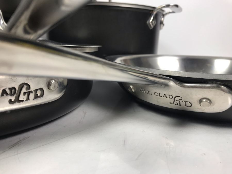 7-Piece Collection Of All-Clad LTD And 3-Piece All-Clad Pots, Fry Pans, Stockpot - Set Retails Over $1,000 [Photo 5]