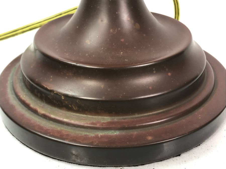 Robert Abbey Heavy Brass Adjustable Swing Arm Table Lamp [Photo 5]