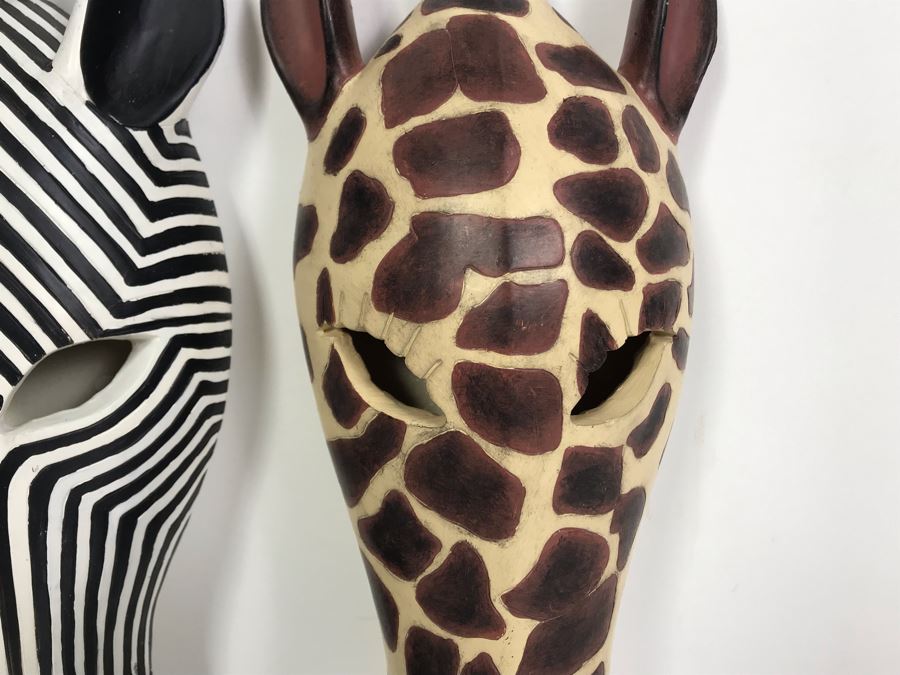 Decorative Wall Mounted Zebra And Giraffe Home Decor [Photo 3]