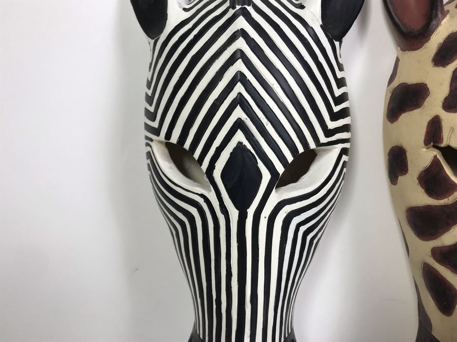 Decorative Wall Mounted Zebra And Giraffe Home Decor [Photo 2]