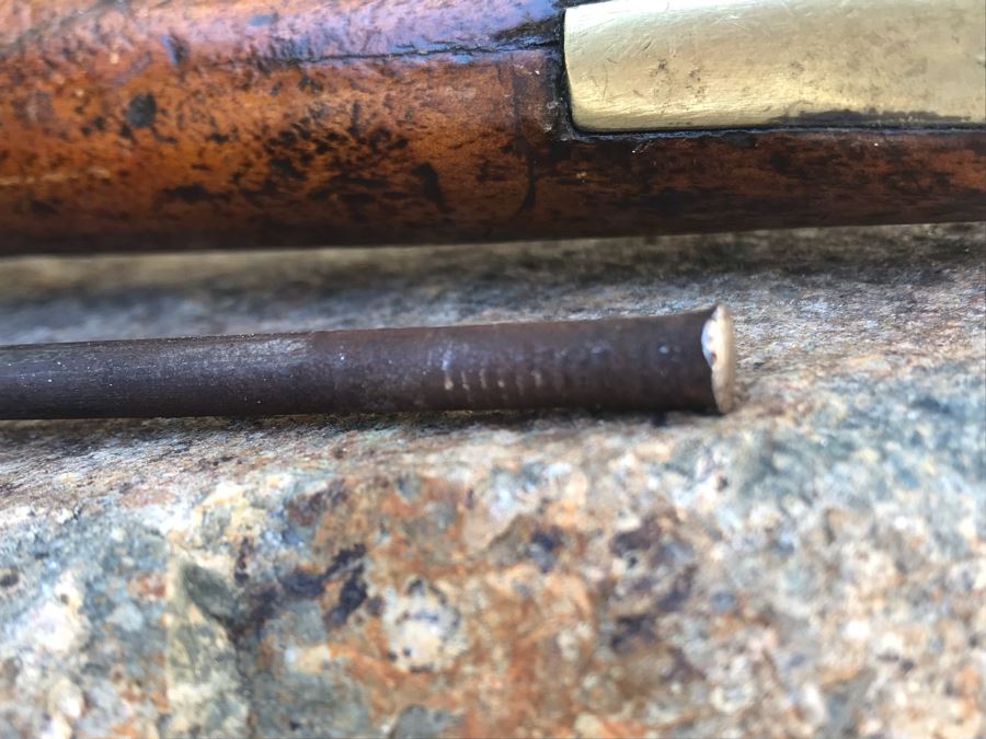 Antique East India Company 1811 Modified Cavalry Pistol Originally Flintlock EIC Rampant Lion British Empire 9' Barrel Gun [Photo 43]