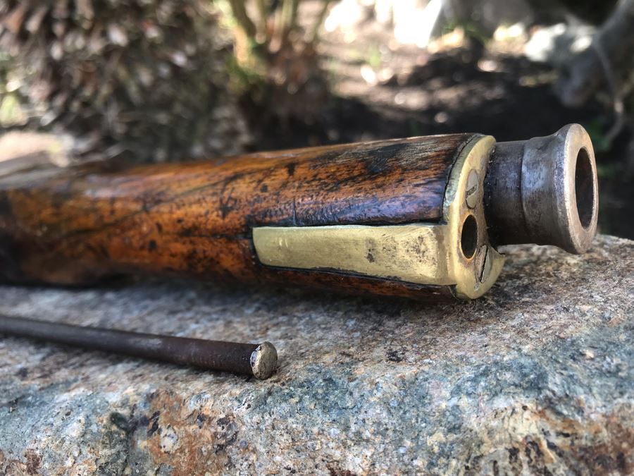 Antique East India Company 1811 Modified Cavalry Pistol Originally Flintlock EIC Rampant Lion British Empire 9' Barrel Gun [Photo 42]