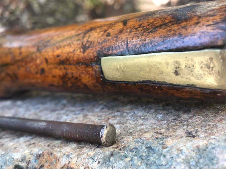 Antique East India Company 1811 Modified Cavalry Pistol Originally Flintlock EIC Rampant Lion British Empire 9' Barrel Gun [Photo 44]