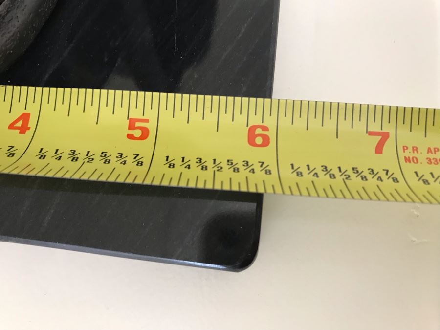 Brass Lion Sculpture On Marble Base By SPI San Pacific International 17.5'W X 6'D X 10.5'H [Photo 13]