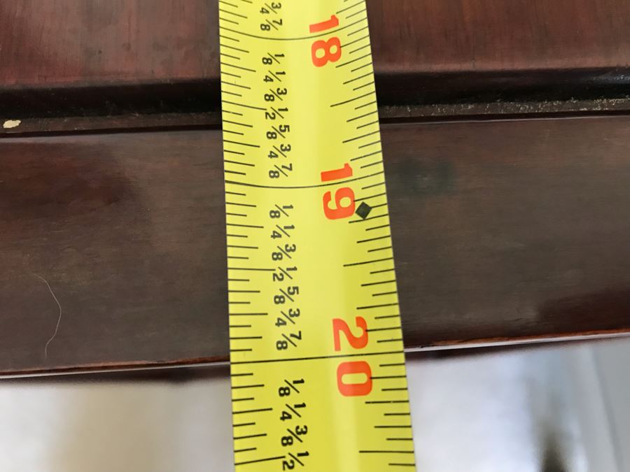 Set Of (3) Rosewood Chinese Nesting Wooden Tables 20'W X 14'D X 26'H [Photo 11]