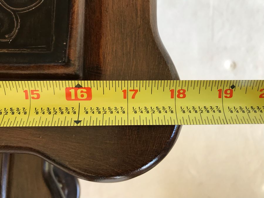 Contemporary Nesting Tables And Metal Footed Bowl With Faux Gold Tone Decorative Balls Table Measures 18'W X 16'D X 22'H [Photo 11]