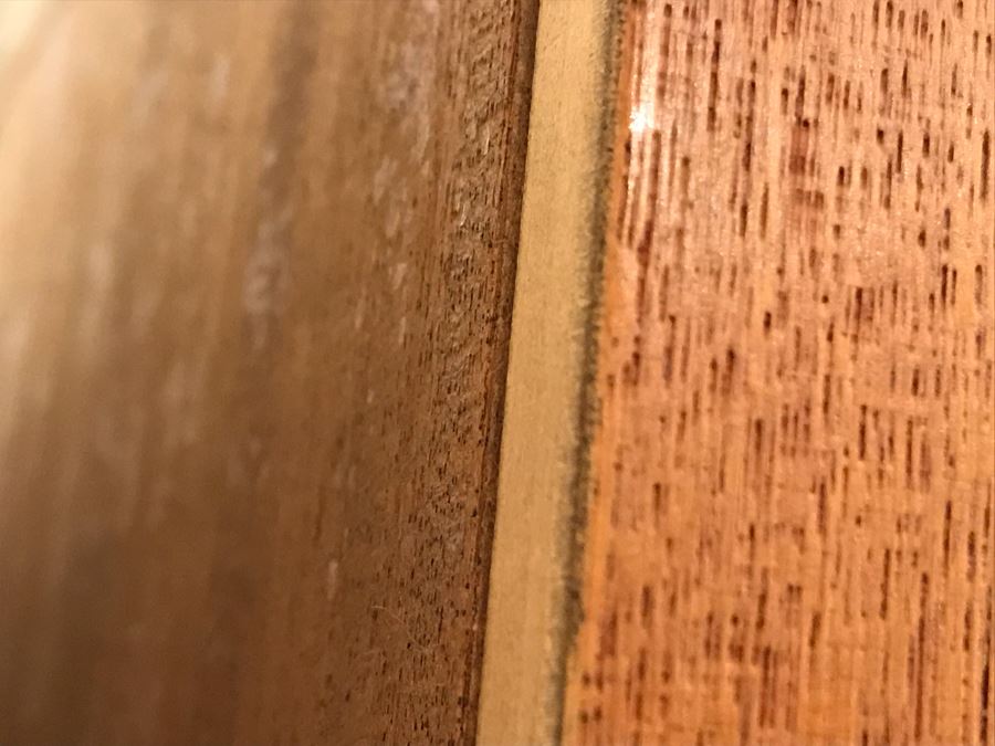 Danish Mid-Century Modern 2-Piece Office Bookcase China Cabinet Teak Veneer Over Plywood With Hutch [Photo 10]