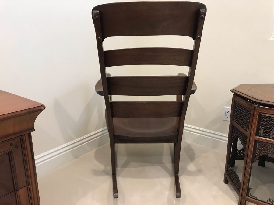 Vintage Wooden Rocking Chair [Photo 10]