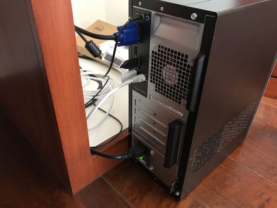 DELL Inspiron 3668 Computer With AOC E2752V 27 Inch Widescreen LED Monitor, Microsoft Keyboard And Microsoft Mouse [Photo 8]