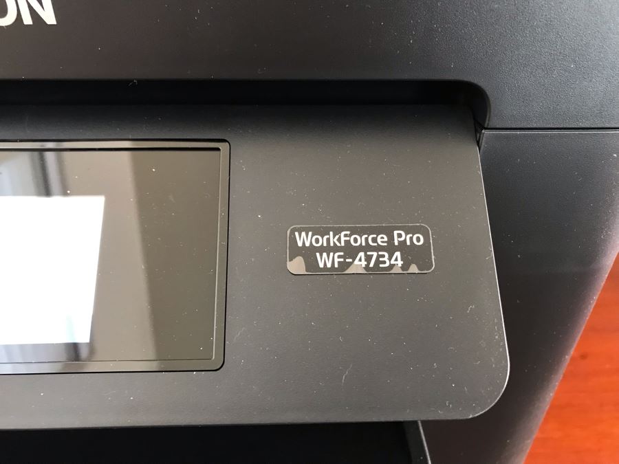 Epson workforce pro wf 4734 all in one inkjet printer