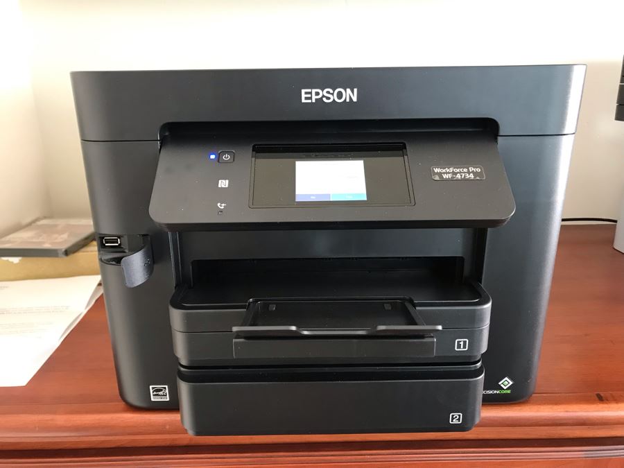 Epson workforce pro wf 4734 all in one inkjet printer