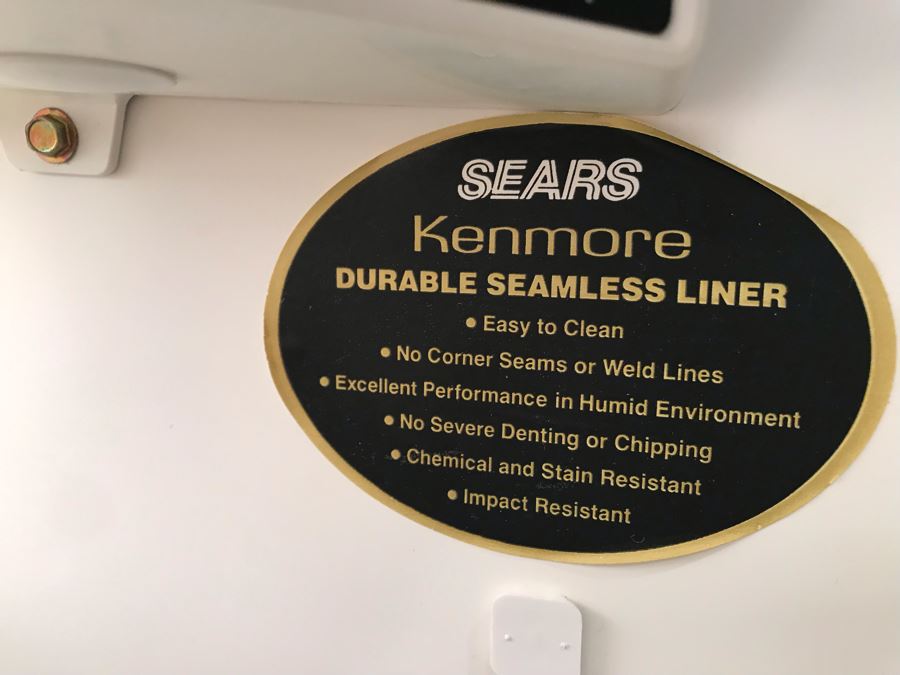 SEARS Kenmore Upright Frostless Freezer Model No 106 15 [Photo 7]