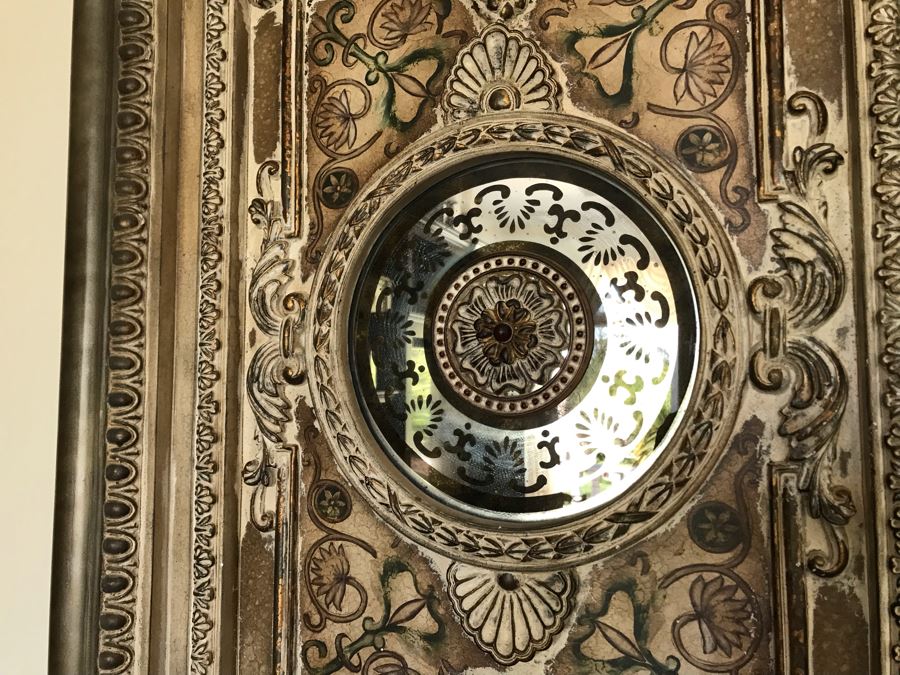 Decorative Old World European French Wall Decor Panel With Center Mirror 25'W X 60'H [Photo 5]