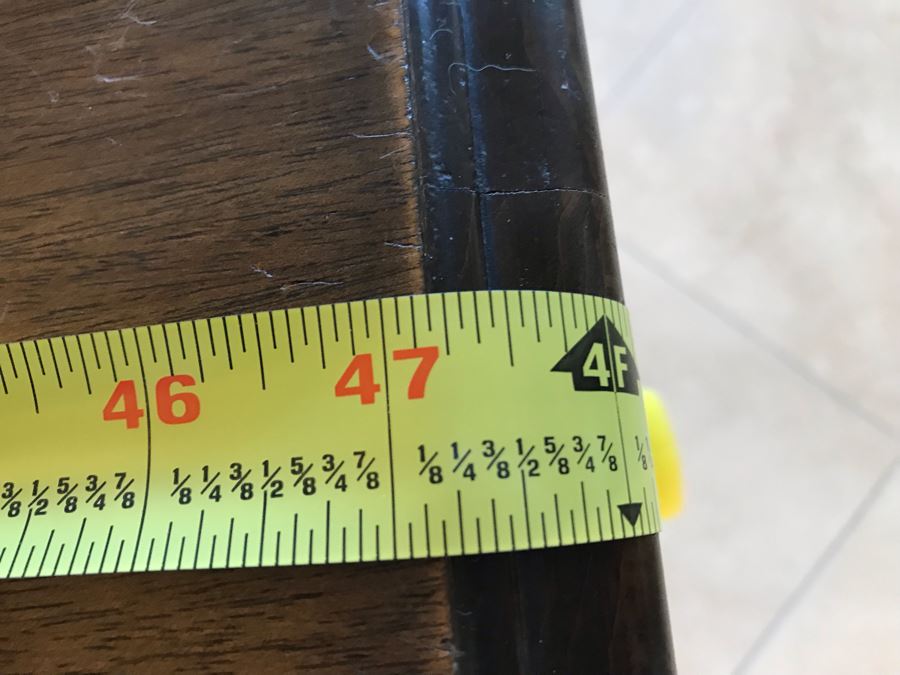 Vintage Wooden Console Sofa Table 48”W X 17”D X 30”H [Photo 10]