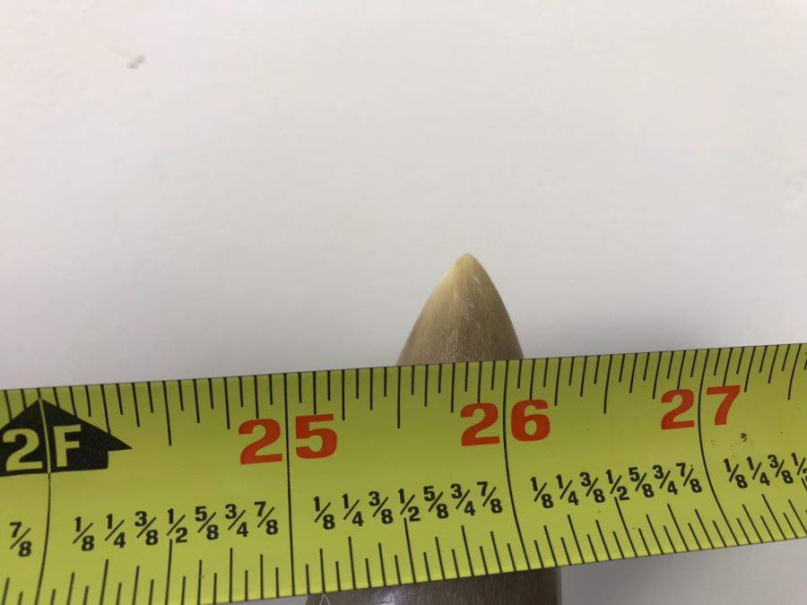 Large Mounted Bulls Horns 26”W (Client Owned Cattle Ranch) And Decorative Miniature Sombrero Hat [Photo 8]