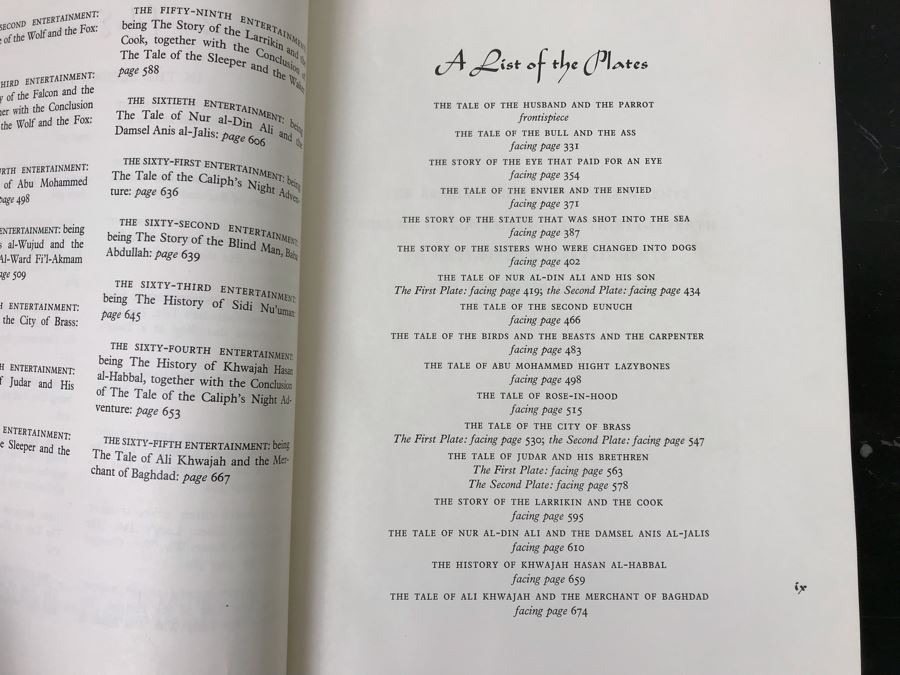 The Arabian Nights Entertainments Volumes One And Two [Photo 6]