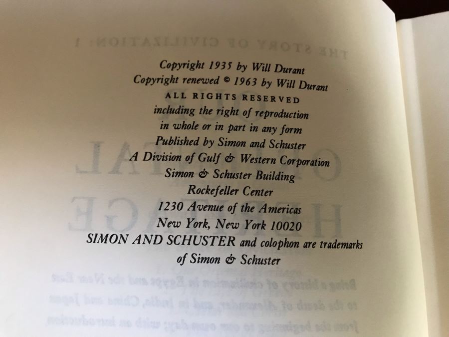 The Story Of Civilization Books Volumes 1-10 [Photo 7]