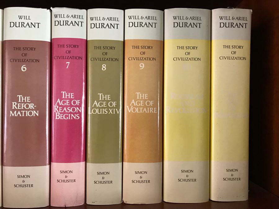 The Story Of Civilization Books Volumes 1-10 [Photo 4]