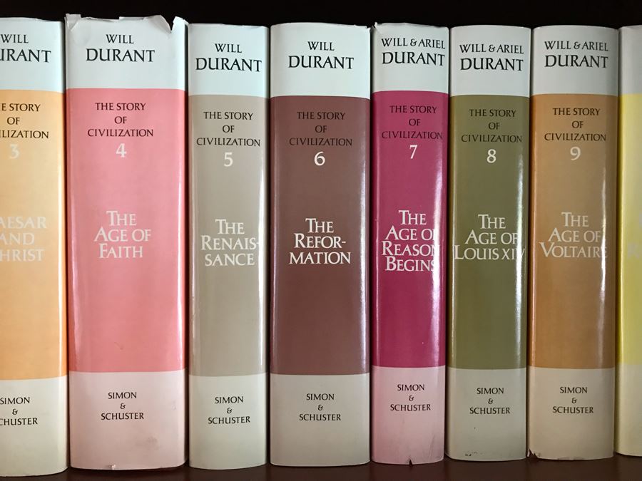 The Story Of Civilization Books Volumes 1-10 [Photo 3]