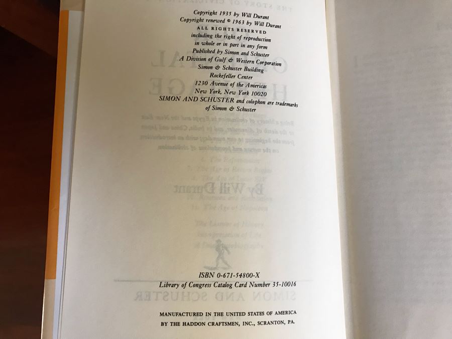 The Story Of Civilization Books Volumes 1-10 [Photo 6]