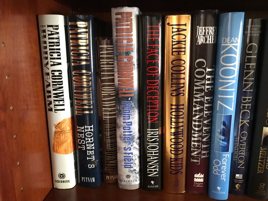 Huge Lot Of Hardback Books Novels By John Grisham, David Baldacci And More (3 Shelves) - Some First Editions [Photo 5]