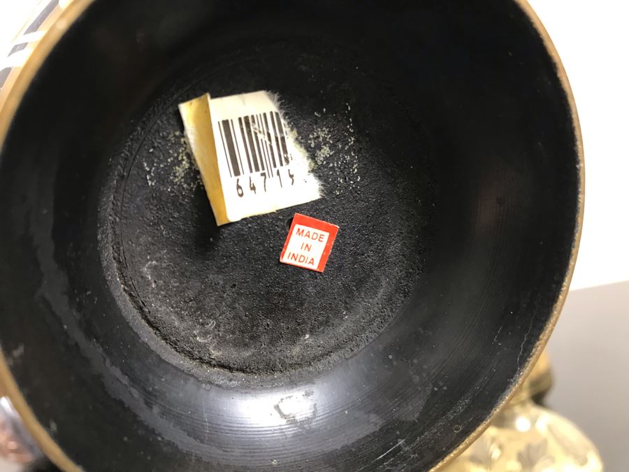 Collection Of Brass And Copper Vases And Thimble [Photo 16]