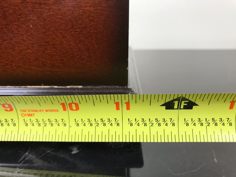 Painted Elephant Figurine 9'H And Lockable Box With Elephant Finial [Photo 14]