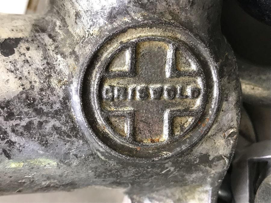 Huge Lot Of Vintage Kitchen Utensils Tools, Vintage Basket With Handle And Vintage Griswold Meat Grinder - See Photos [Photo 15]