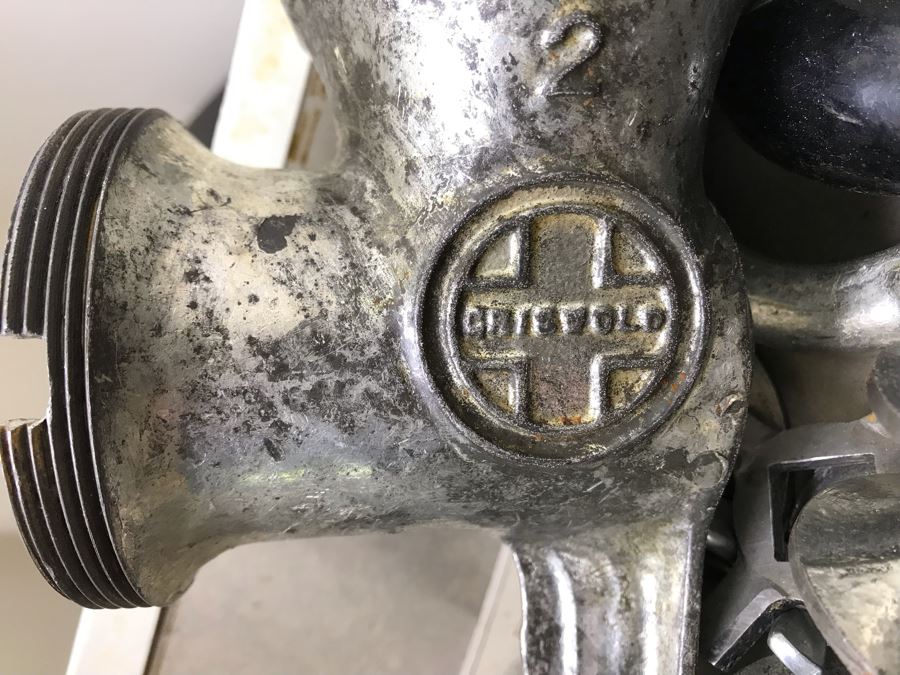 Huge Lot Of Vintage Kitchen Utensils Tools, Vintage Basket With Handle And Vintage Griswold Meat Grinder - See Photos [Photo 14]