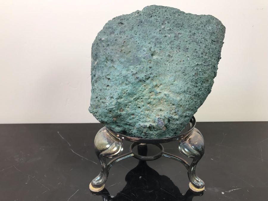 Large Amethyst Crystal Geode With Stand 9.5'W X 8.5'D - See Photos [Photo 15]