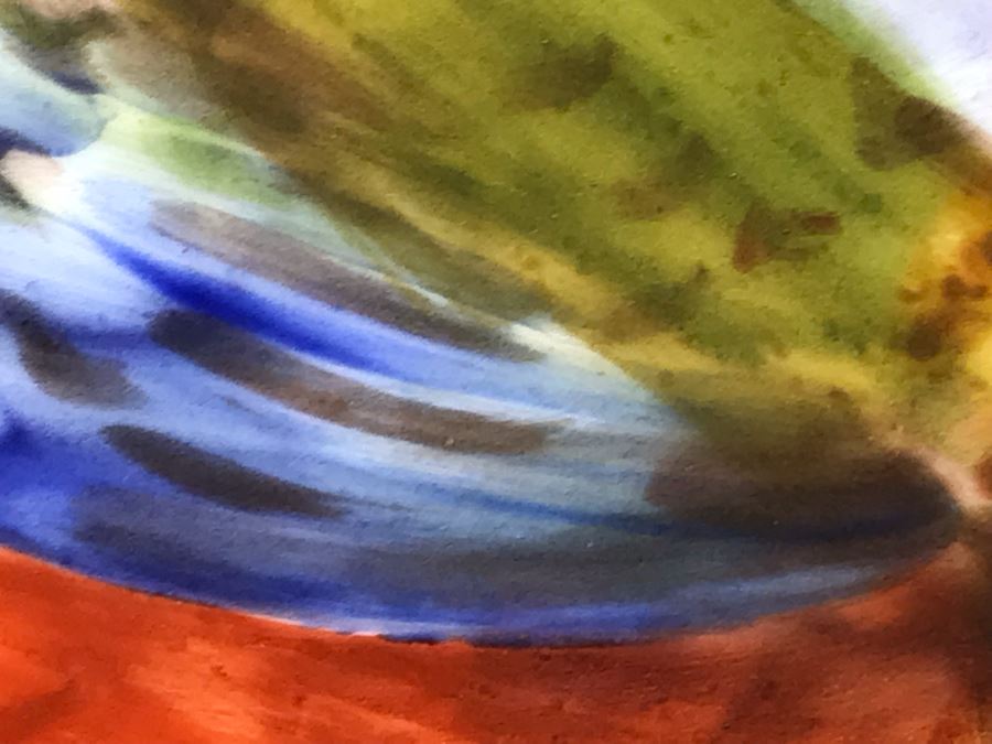 Stunning Hand Painted Limoges France Platter Of Pheasant Signed J. P. L. France With Stand 18'W X 14'H [Photo 9]