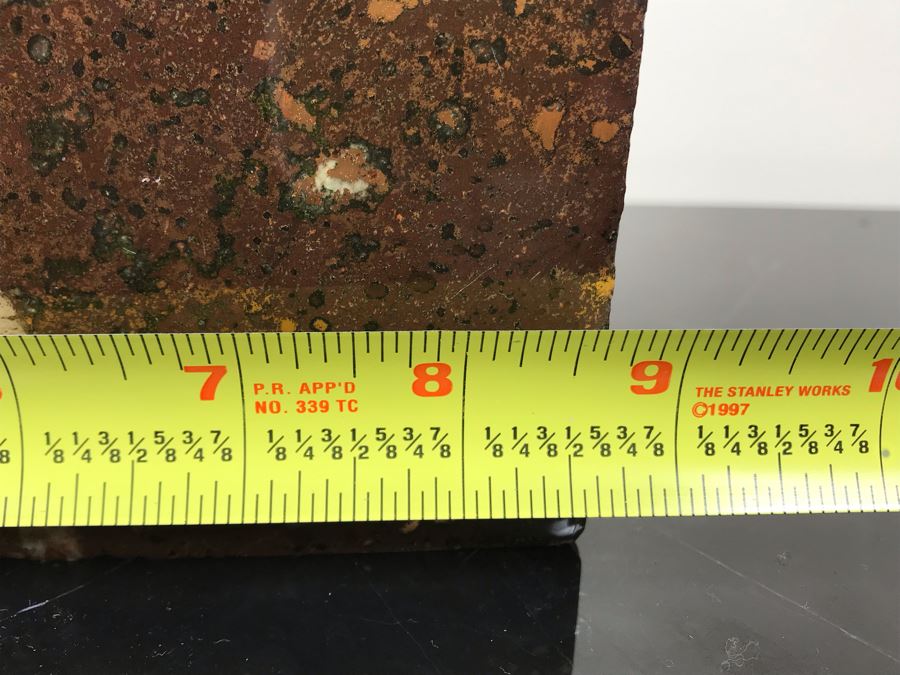 Pair Of Polished Michigan Copper Ore Bookends Each 5'H X 4'W [Photo 9]