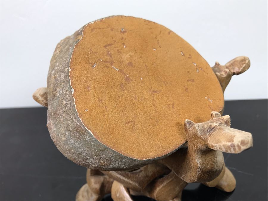 (2) Polished Geodes With Display Stands And Marble Stone Slice [Photo 9]