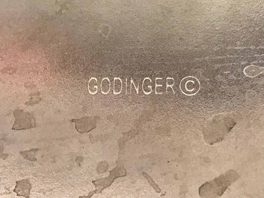 Pair Of Godinger Silverplate Grape Motif Wire Baskets And Silverplate Casserole Dish Holder [Photo 9]