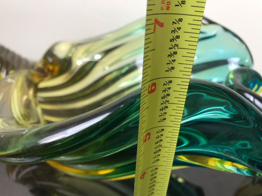 Matching Pair Of Murano Art Glass Bowls Hand Made In Italy [Photo 15]