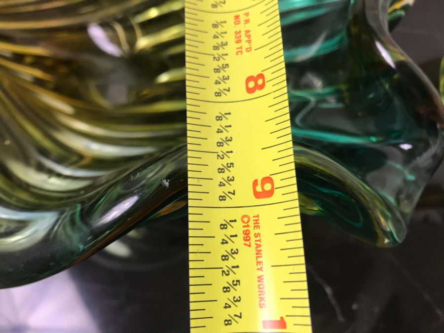 Matching Pair Of Murano Art Glass Bowls Hand Made In Italy [Photo 14]