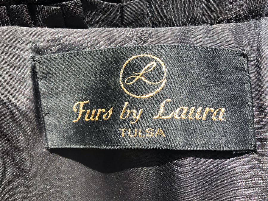 Appraised At $17,000 In 1989: Mahogany Mink Female Skins Fully Let Out Full Length Coat Made In USA Size L - Only Item With A Reserve Price [Photo 19]