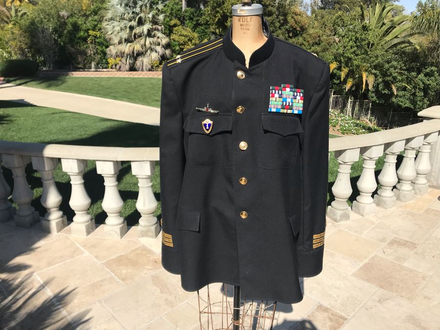 Authentic Ukrainian Soviet Union Military Uniform With Replica Ribbons And Medals [Photo 1]