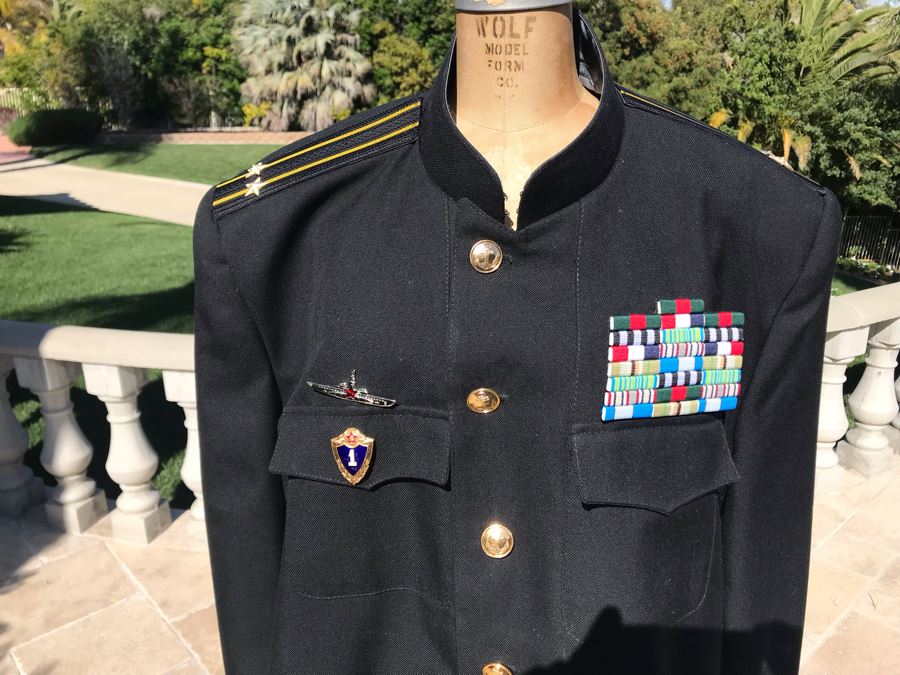 Authentic Ukrainian Soviet Union Military Uniform With Replica Ribbons And Medals [Photo 2]